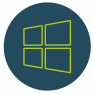 windows-icono-2 Logotipo de Microsoft Windows.